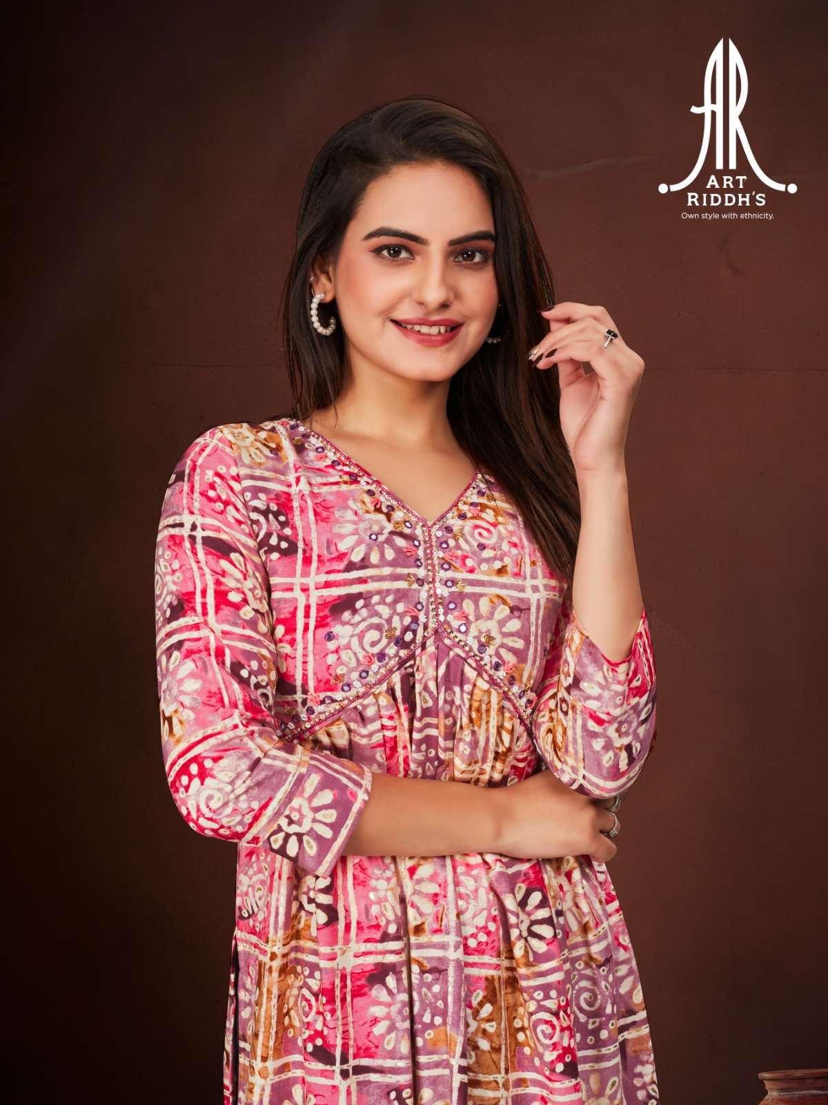 Art Ridh vol-1 ALIYA CUT Kurti Wholesale catalog