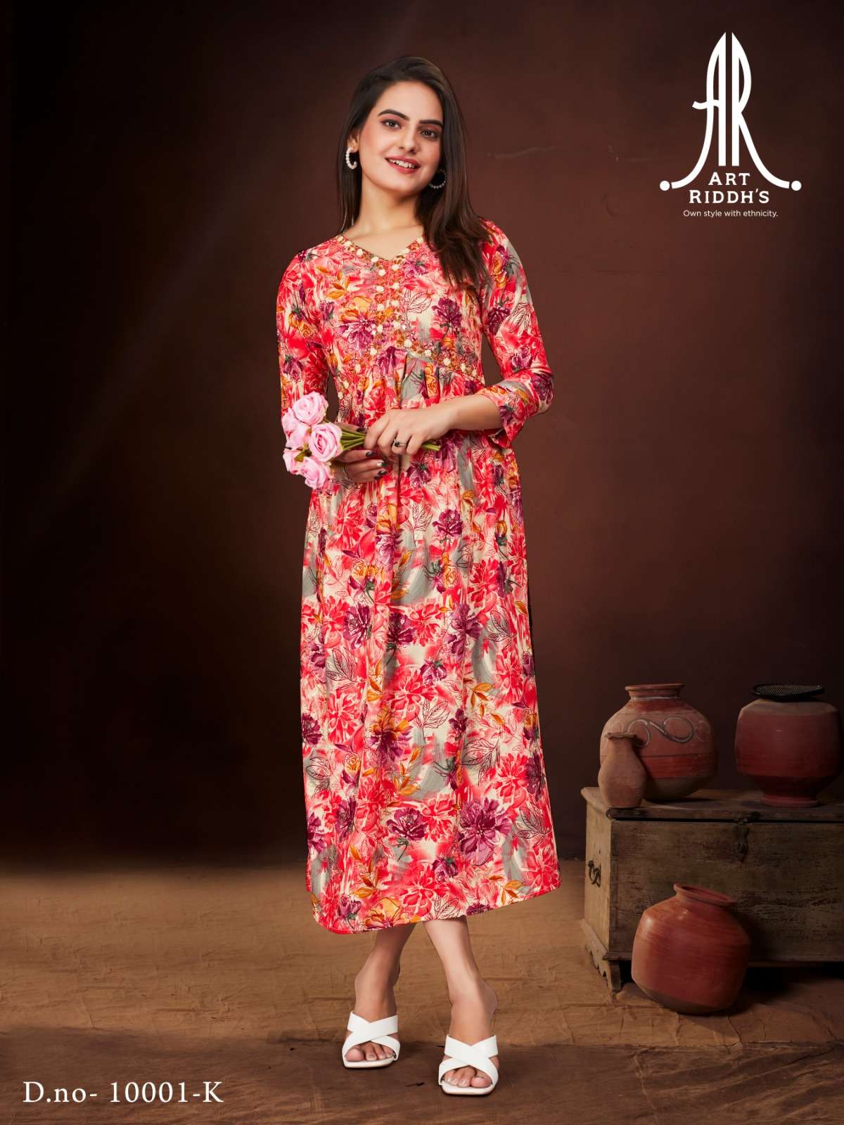 Art Ridh vol-2 ALIYA CUT Kurti Wholesale catalog