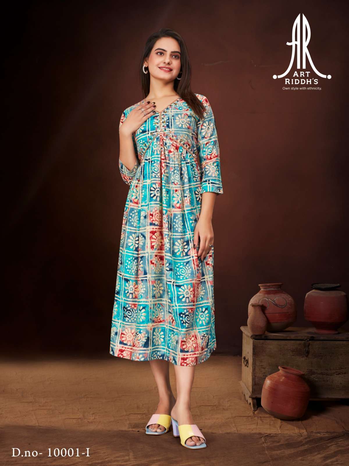Art Ridh vol-3 ALIYA CUT Kurti Wholesale catalog
