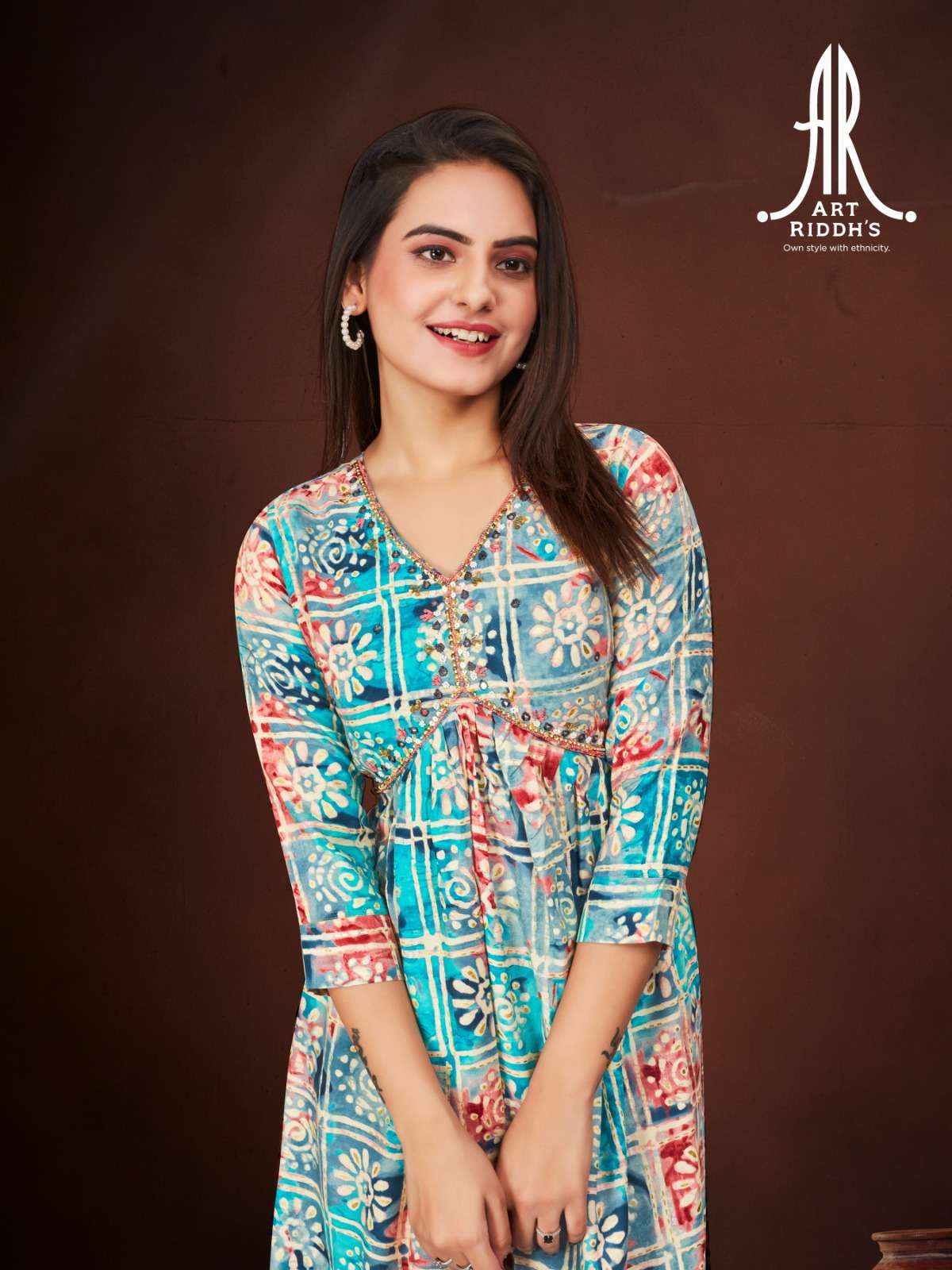 Art Ridh vol-3 ALIYA CUT Kurti Wholesale catalog