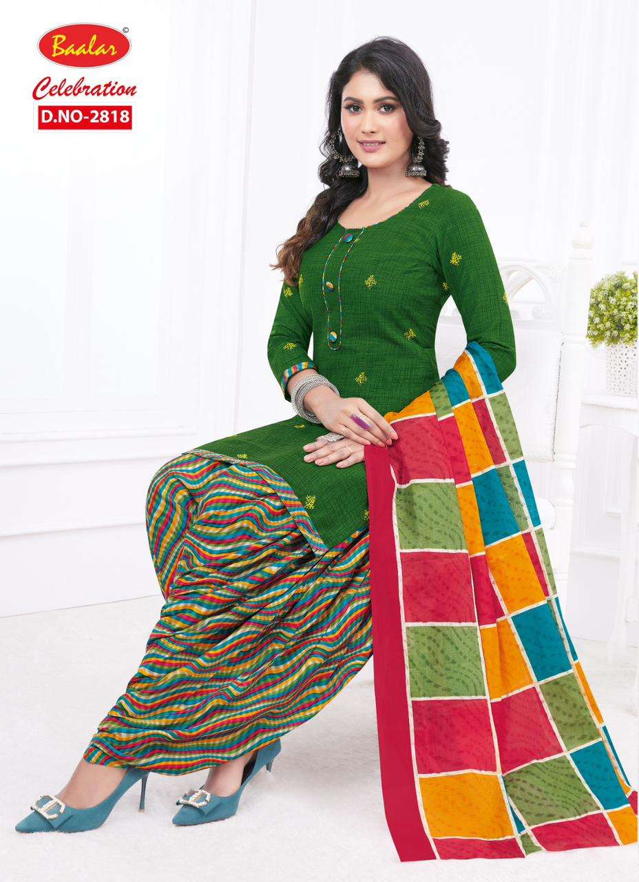 Baalar Celebration Patiyala vol-18 -Dress Material -Wholesale Catalog