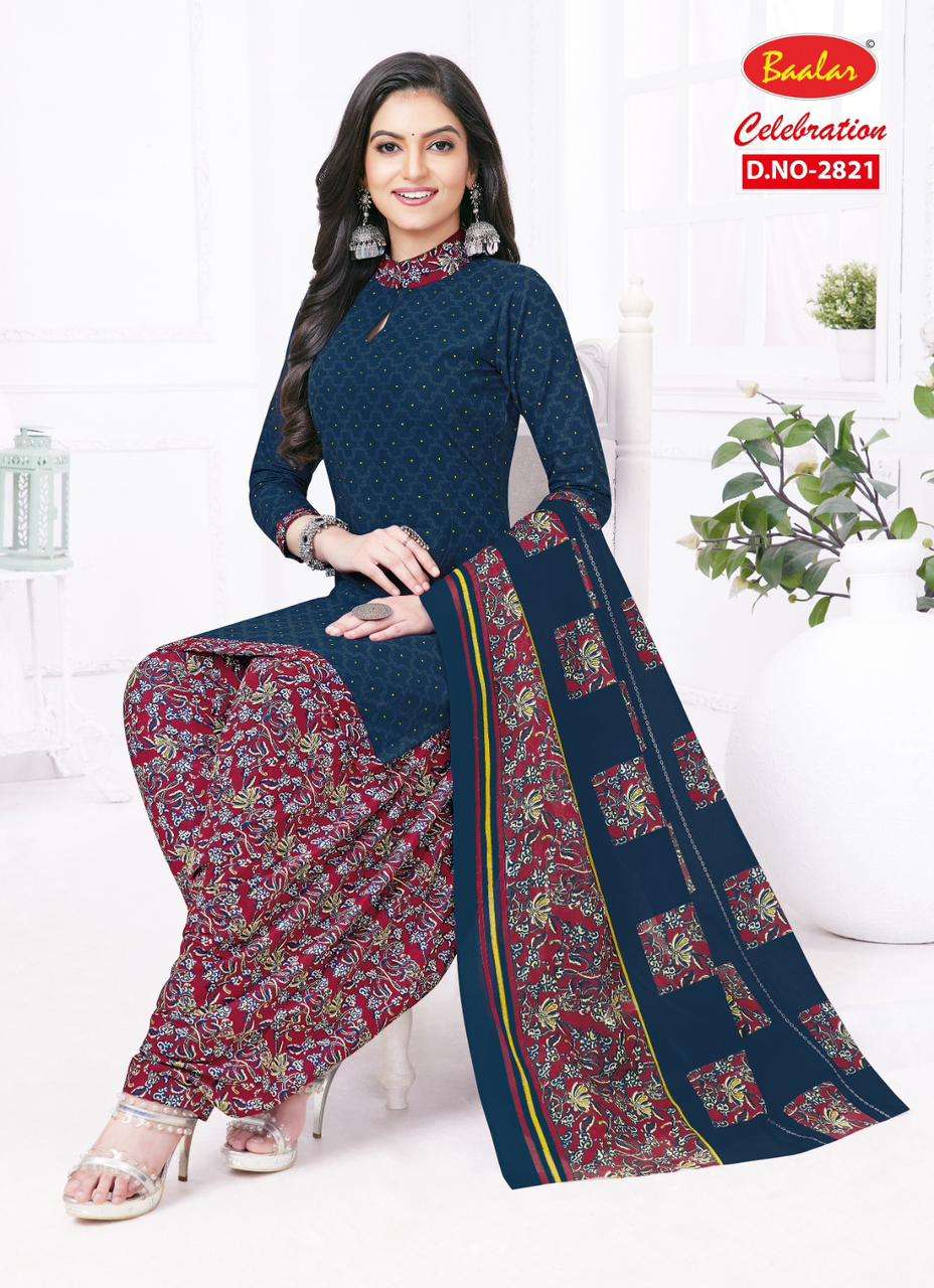 Baalar Celebration Patiyala vol-18 -Dress Material -Wholesale Catalog