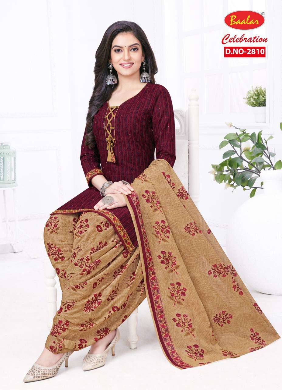 Baalar Celebration Patiyala vol-18 -Dress Material -Wholesale Catalog