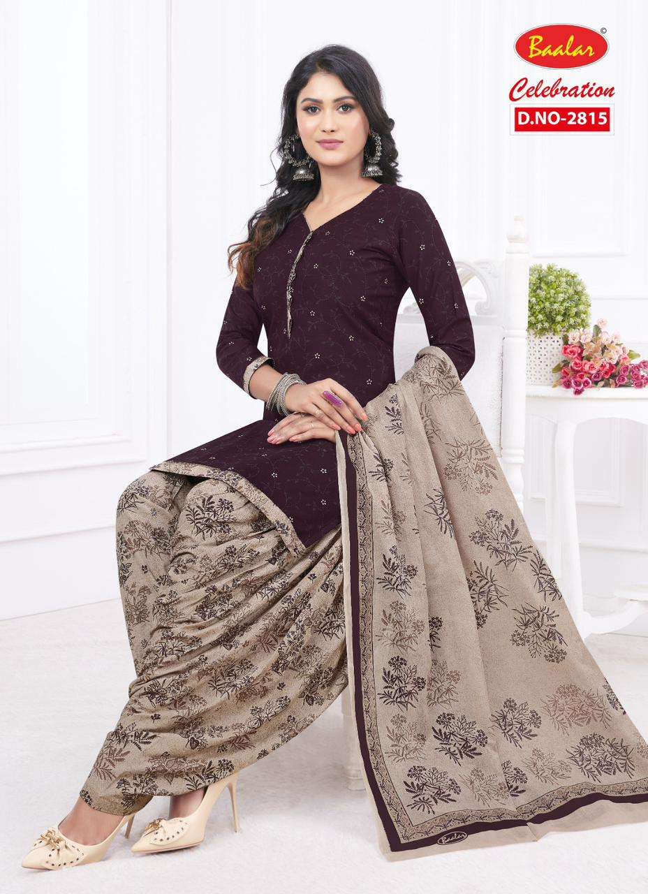 Baalar Celebration Patiyala vol-18 -Dress Material -Wholesale Catalog