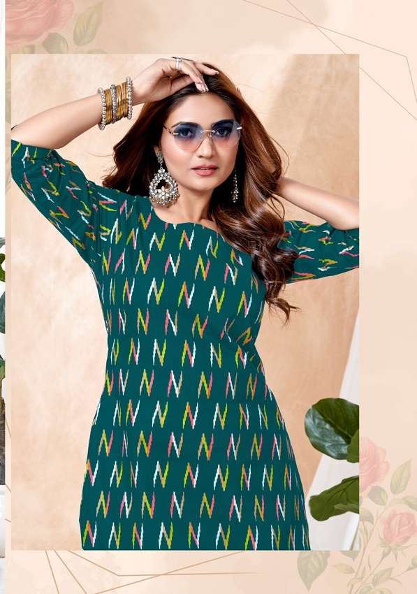 Balaji Omisha Vol-1 -Readymade Short Tops -Wholesale Catalog