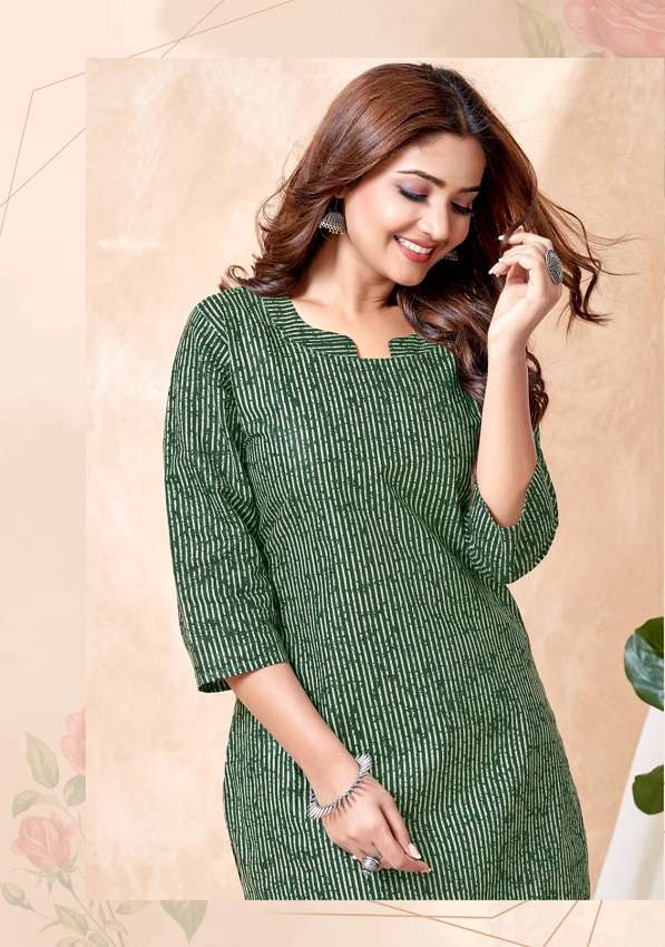 Balaji Omisha Vol-1 -Readymade Short Tops -Wholesale Catalog