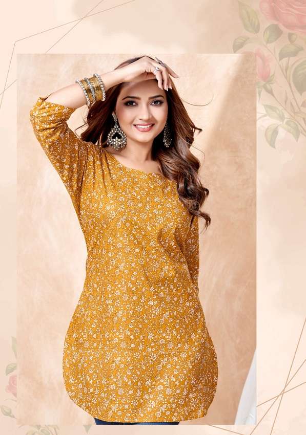 Balaji Omisha Vol-1 -Readymade Short Tops -Wholesale Catalog