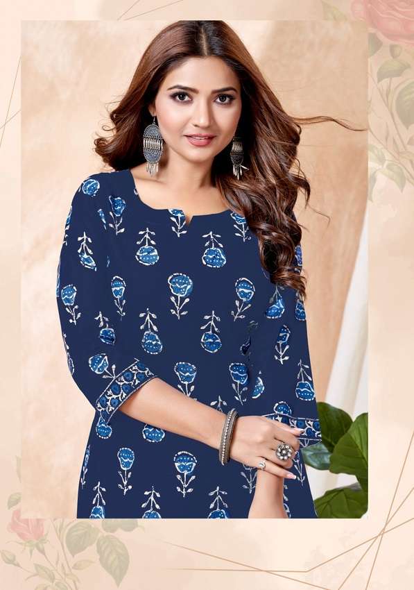 Balaji Omisha Vol-1 -Readymade Short Tops -Wholesale Catalog