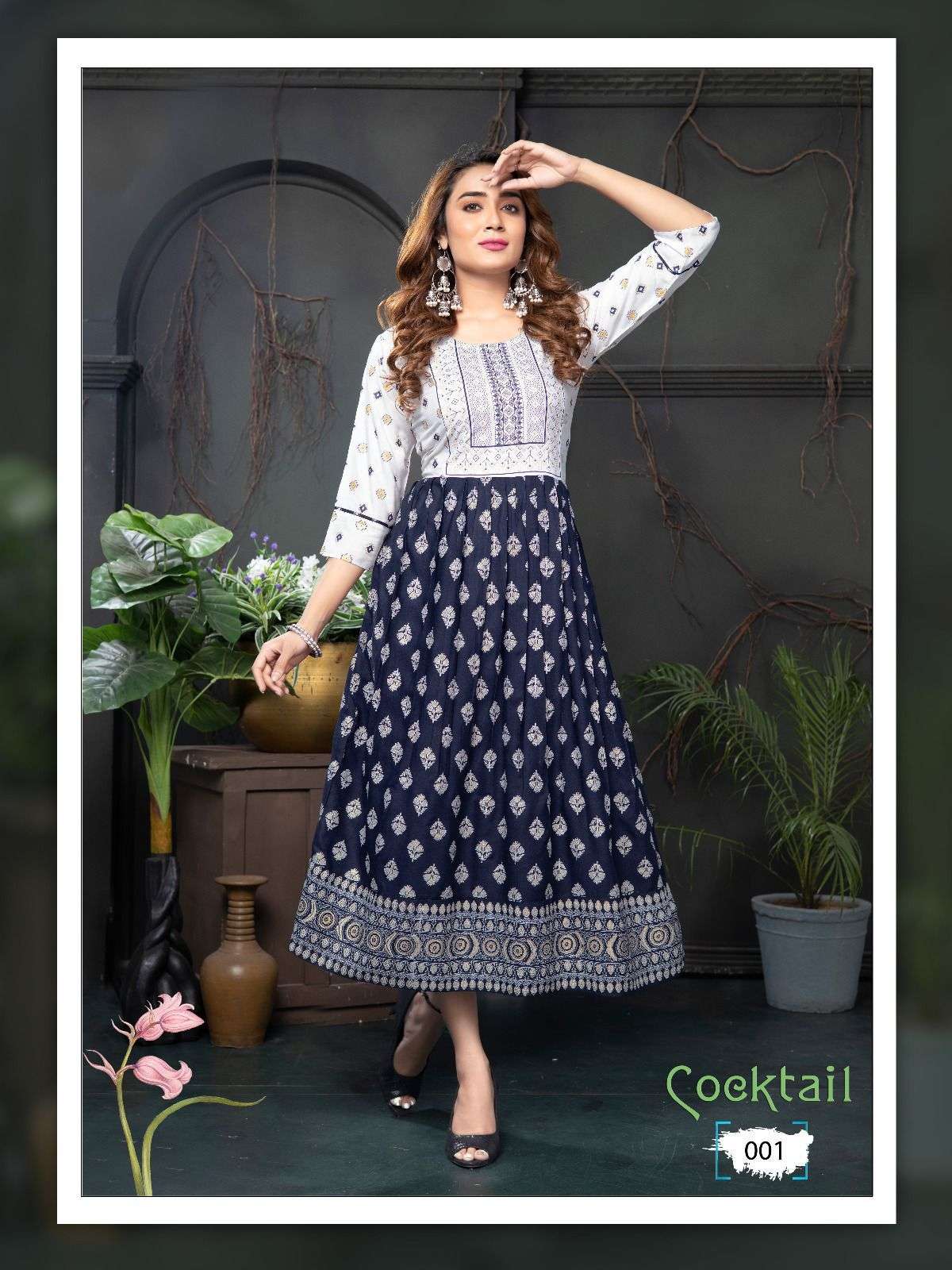 BEAUTY QUEEN COCKTAIL V0L.0.1 Kurti Wholesale catalog