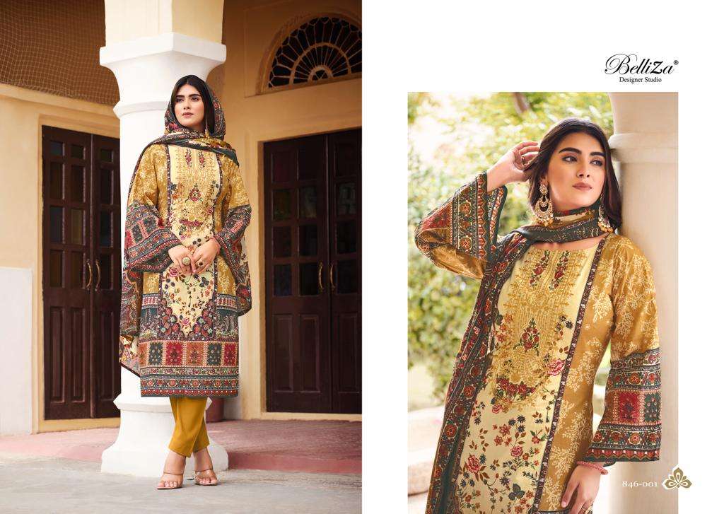 Belliza Naira Vol 21 Cotton Designer Dress Material Wholesale catalog
