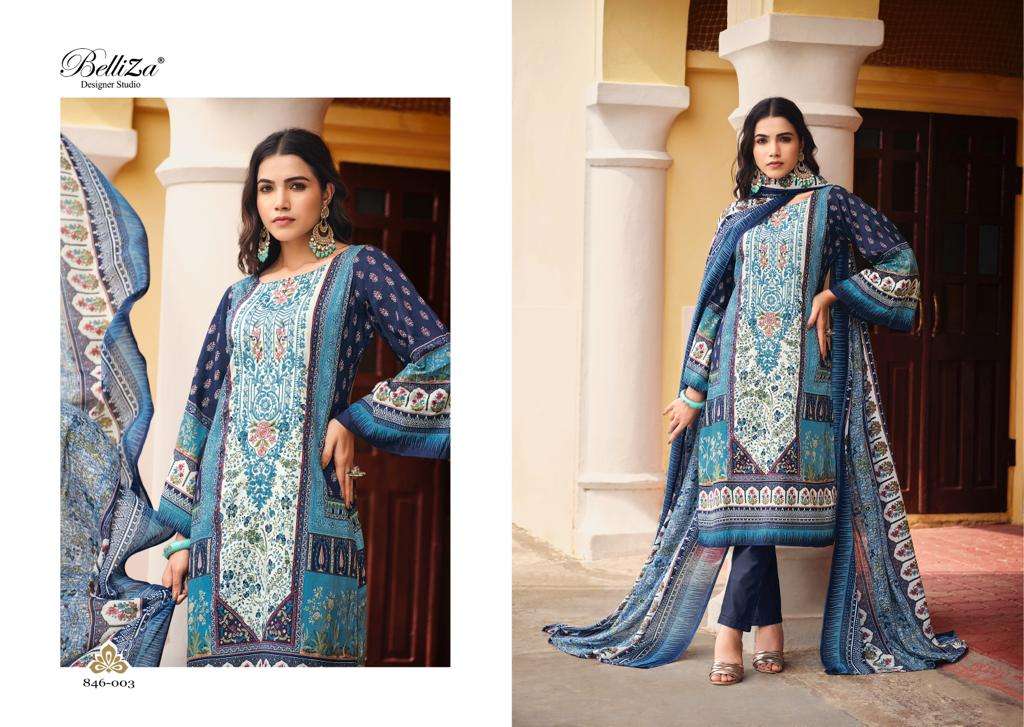 Belliza Naira Vol 21 Cotton Designer Dress Material Wholesale catalog