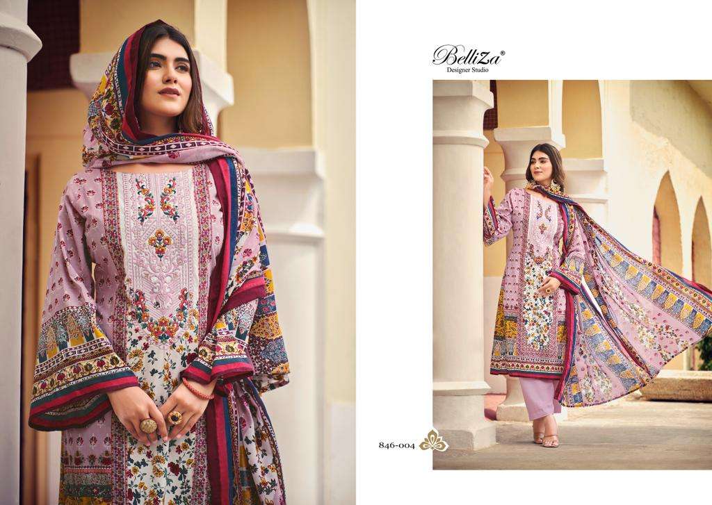 Belliza Naira Vol 21 Cotton Designer Dress Material Wholesale catalog