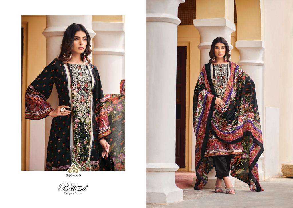 Belliza Naira Vol 21 Cotton Designer Dress Material Wholesale catalog