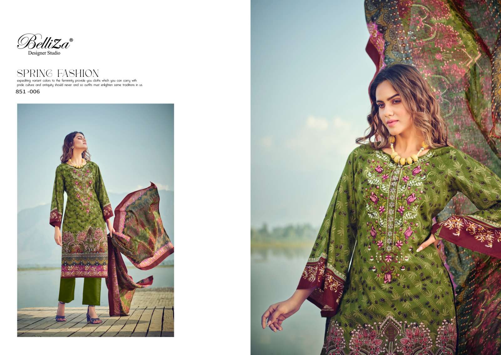 Belliza Naira Vol 22 Cotton Designer Dress Material Wholesale catalog