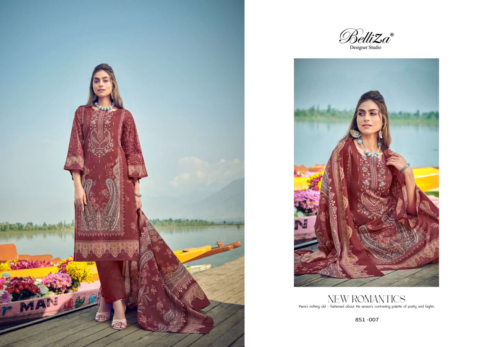 Belliza Naira Vol 22 Cotton Designer Dress Material Wholesale catalog