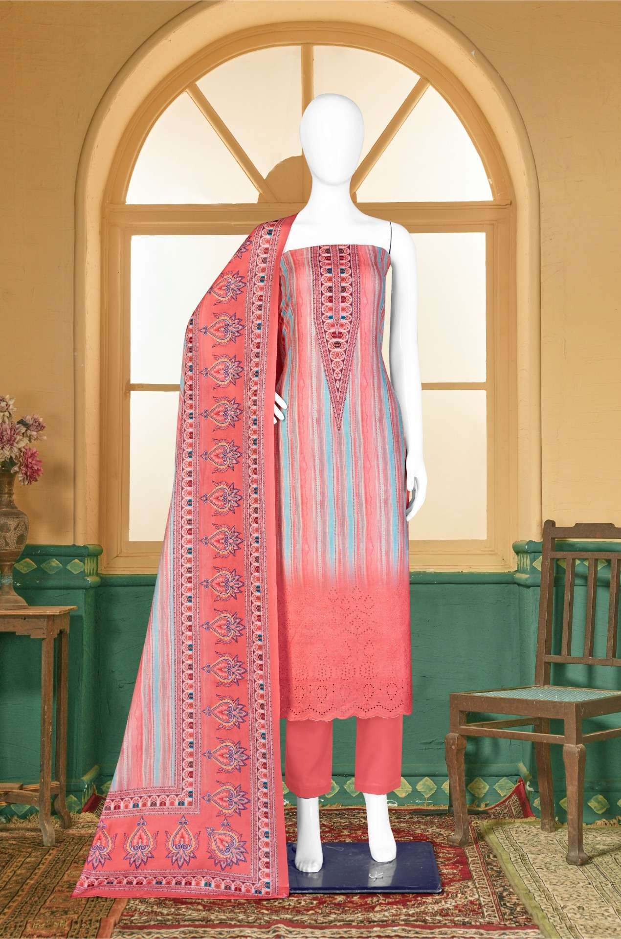Bipson Safari Queen 2355 Wool Pashmina Dress Material Wholesale catalog