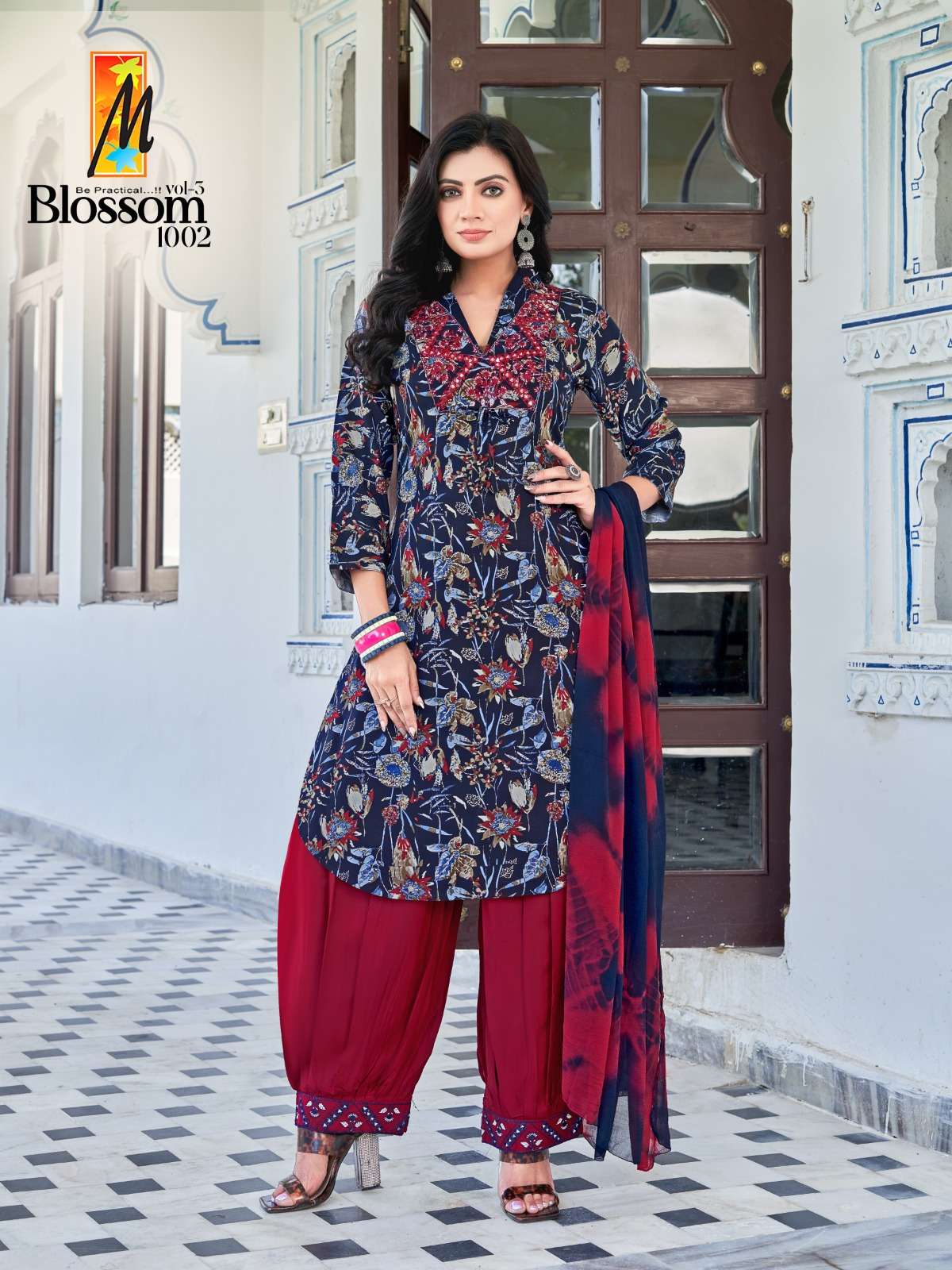 OSSM MAAHI AFGHANI PRINTED KURTIS COLLECTION