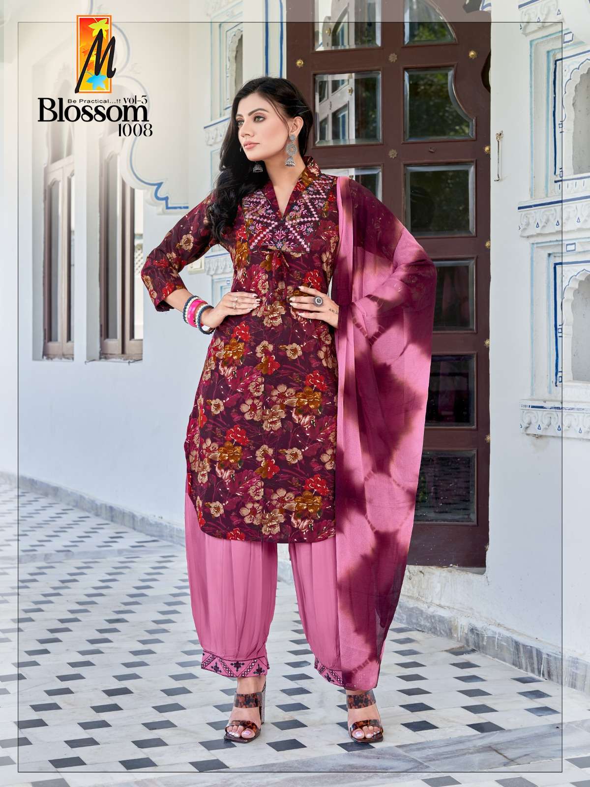 Blossom AFGHANI Kurti Wholesale catalog