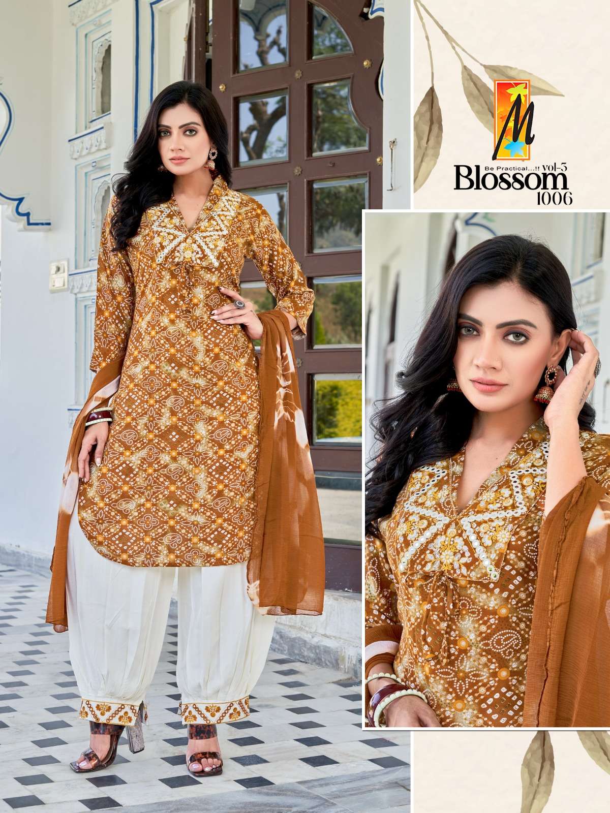 Alia Cut Kurti With Afghani Pants Paired With Dupatta Beautiful Hand  Embroidery Work to Fill Rich Look and Stunning Attraction - Etsy