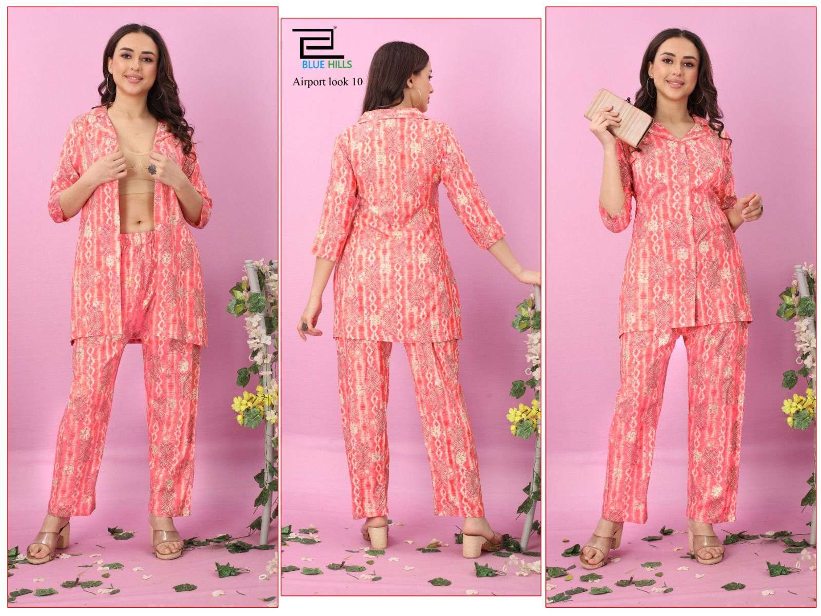 Blue Hills Airport Vol 10 Fancy Co ord Set Wholesale catalog