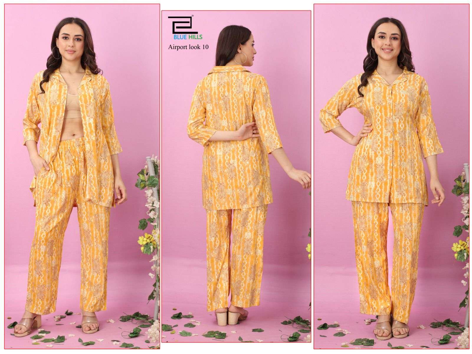 Blue Hills Airport Vol 10 Fancy Co ord Set Wholesale catalog