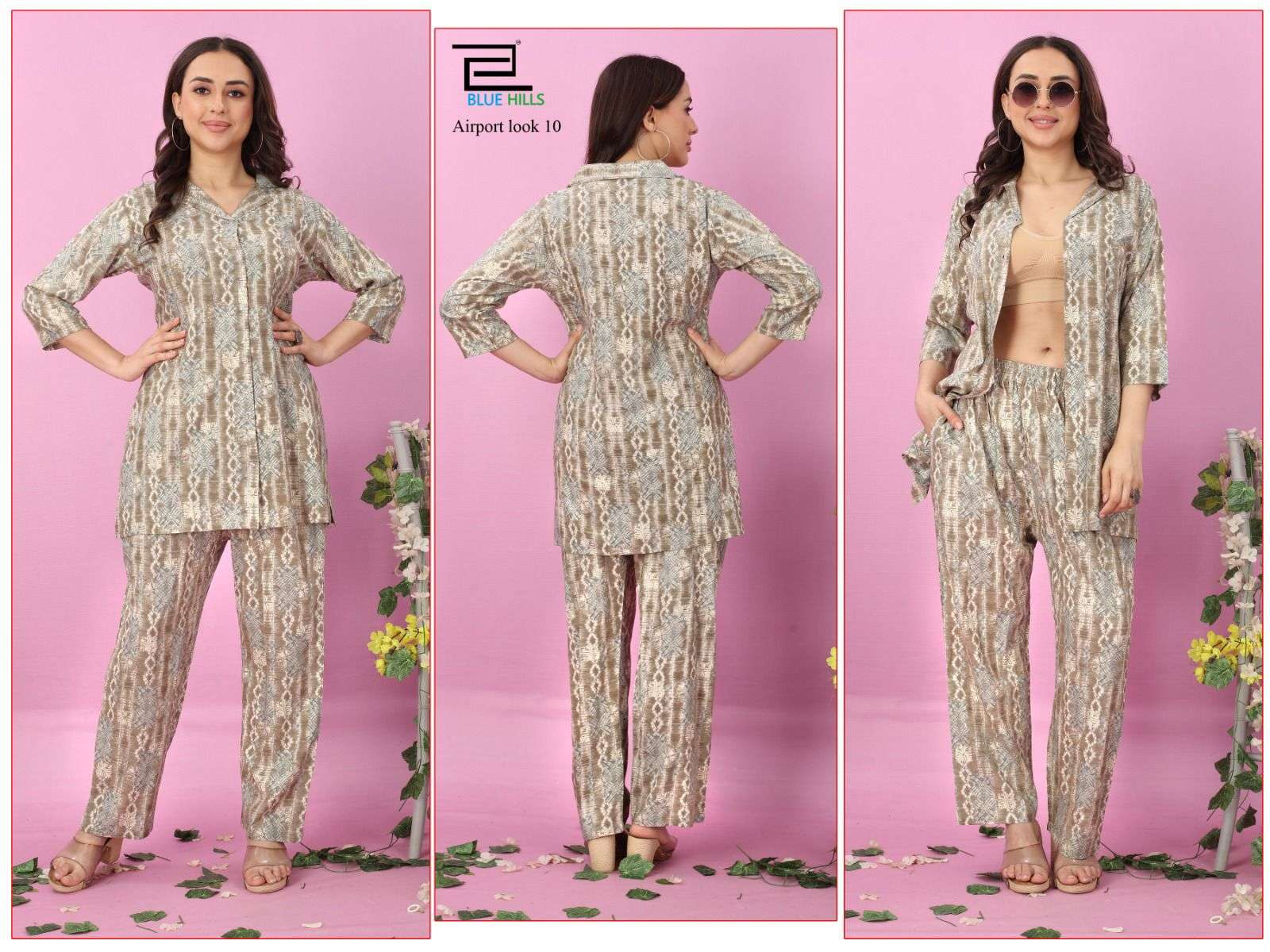 Blue Hills Airport Vol 10 Fancy Co ord Set Wholesale catalog