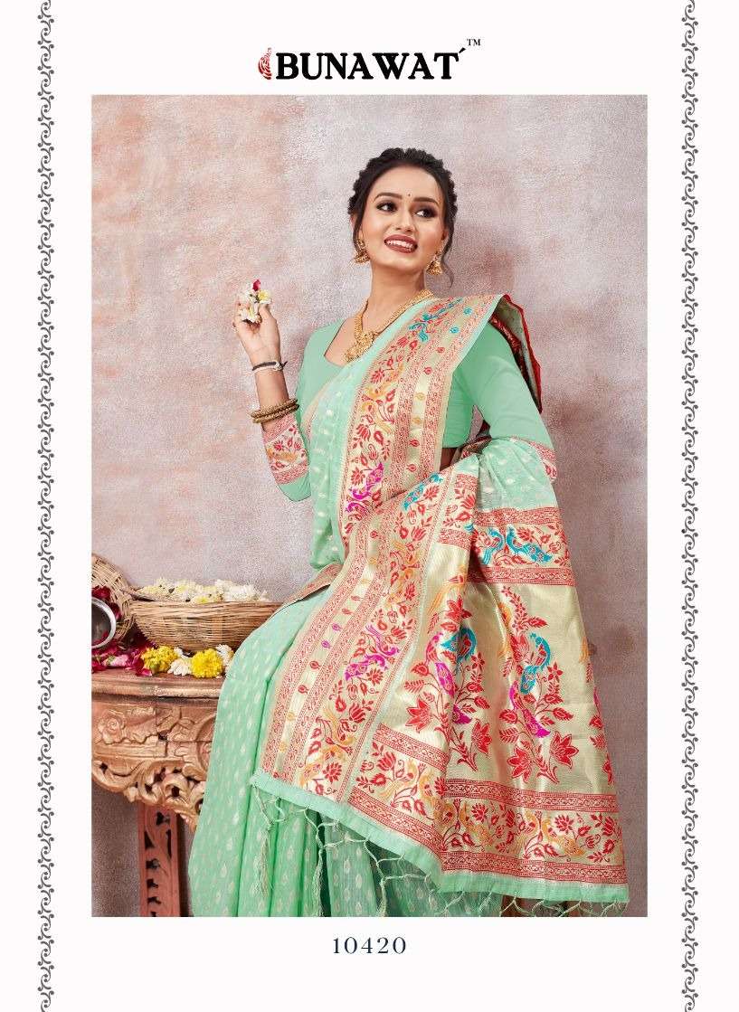 BUNAWAT KALAWATI Kota Cotton Saree Wholesale catalog