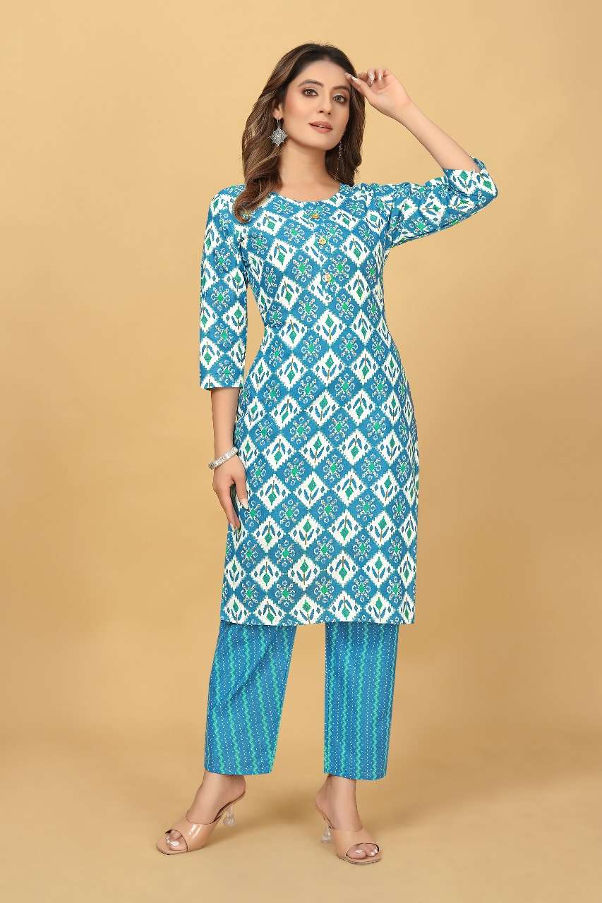 Cotton Printed Kurti With Bottom Wholesale catalog
