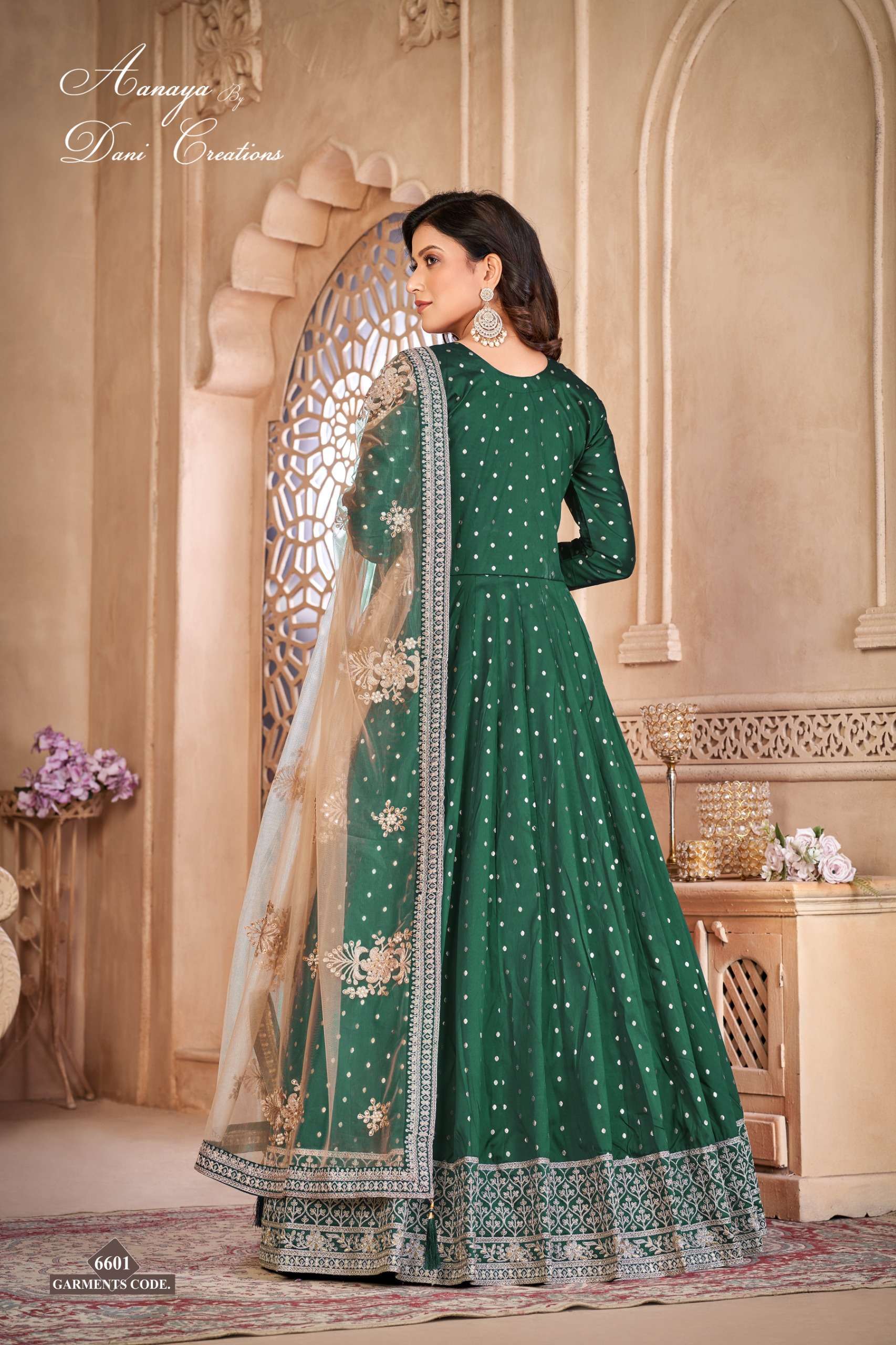 Dani Aanaya Vol 166 Tafeta Butti Innovative Look Indo Wholesale catalog