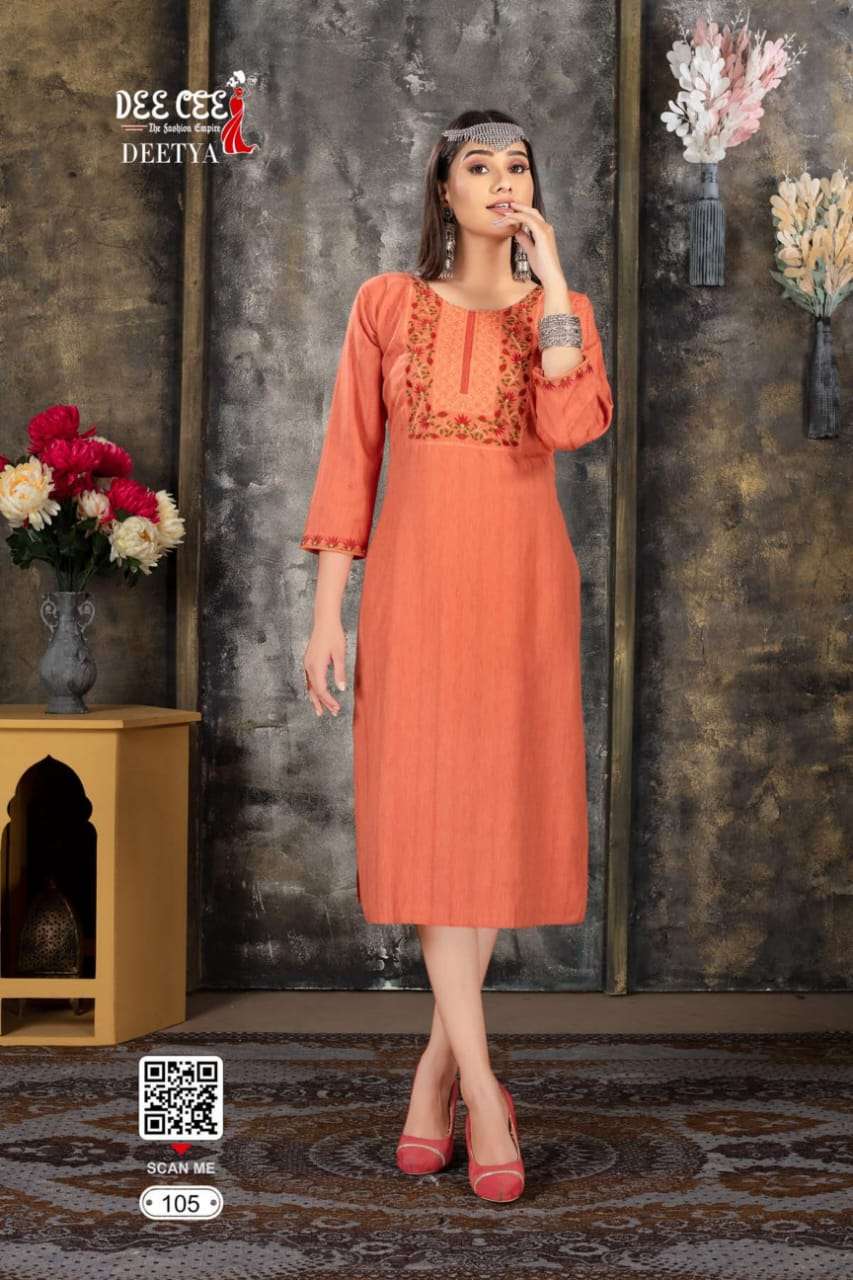 DEECEE DEETYA Kurti Wholesale catalog