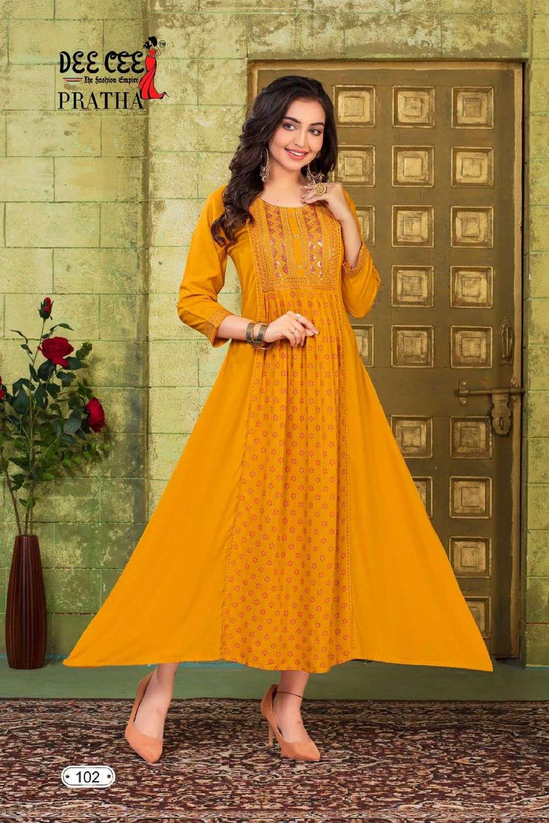 DEECEE PRATHA Kurti Wholesale catalog