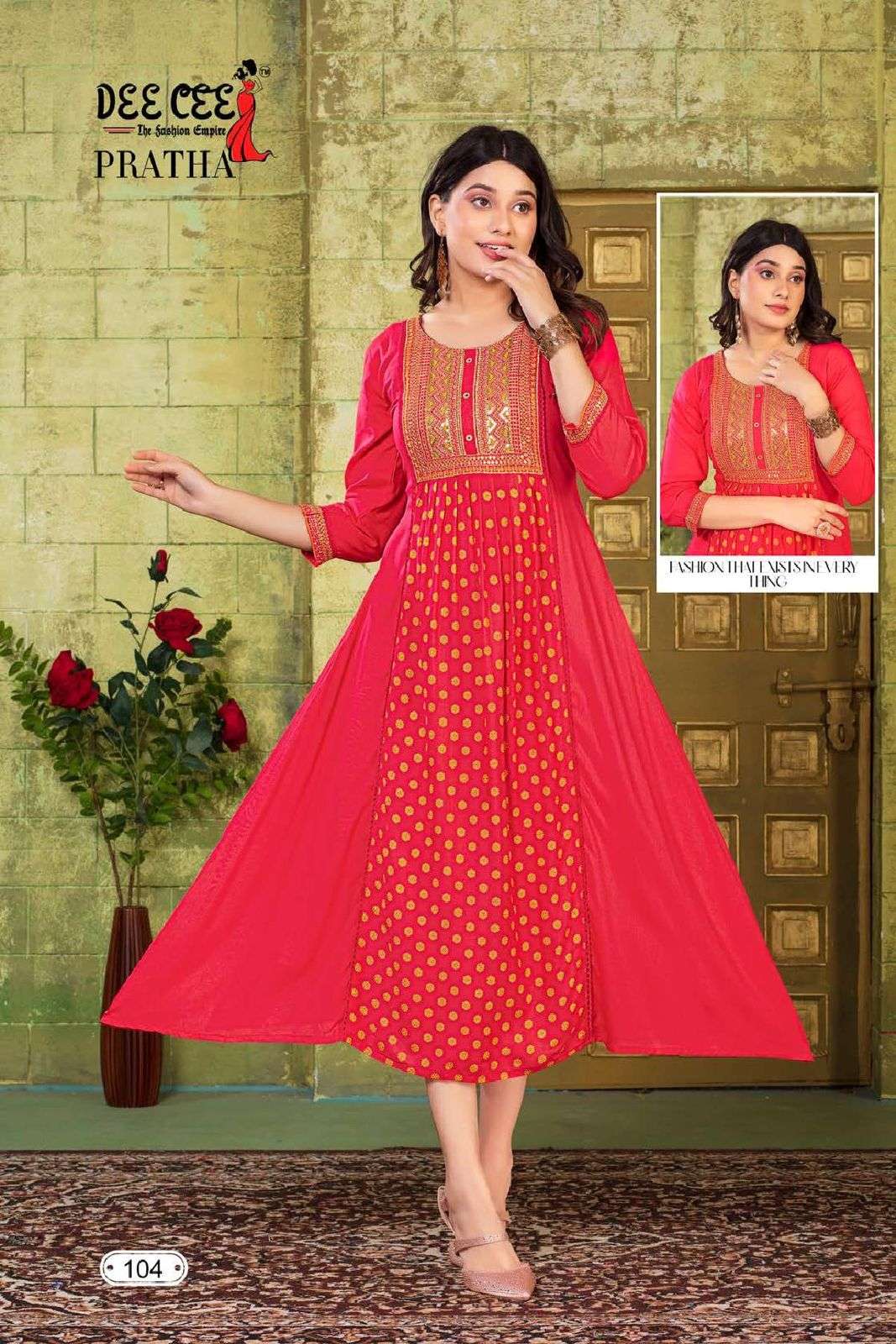 DEECEE PRATHA Kurti Wholesale catalog