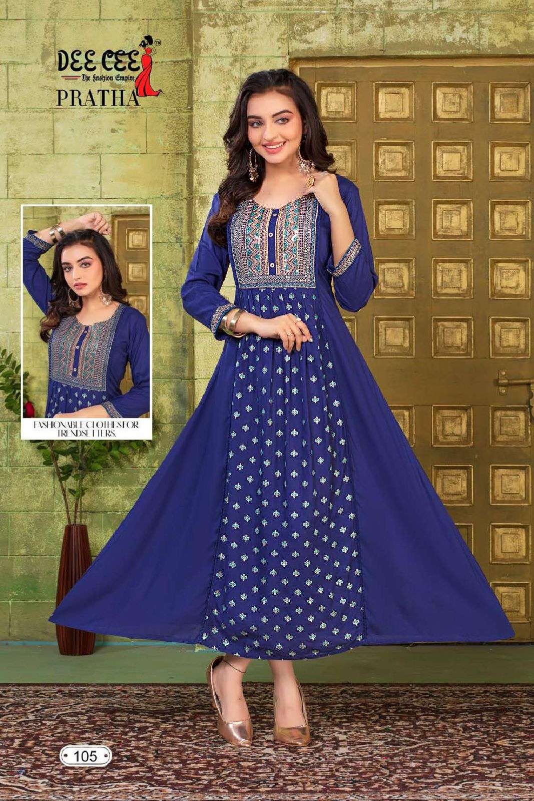 DEECEE PRATHA Kurti Wholesale catalog