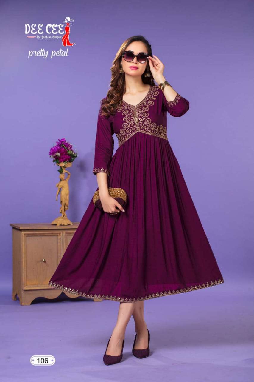 DEECEE PRETTY PETAL Kurti Wholesale catalog