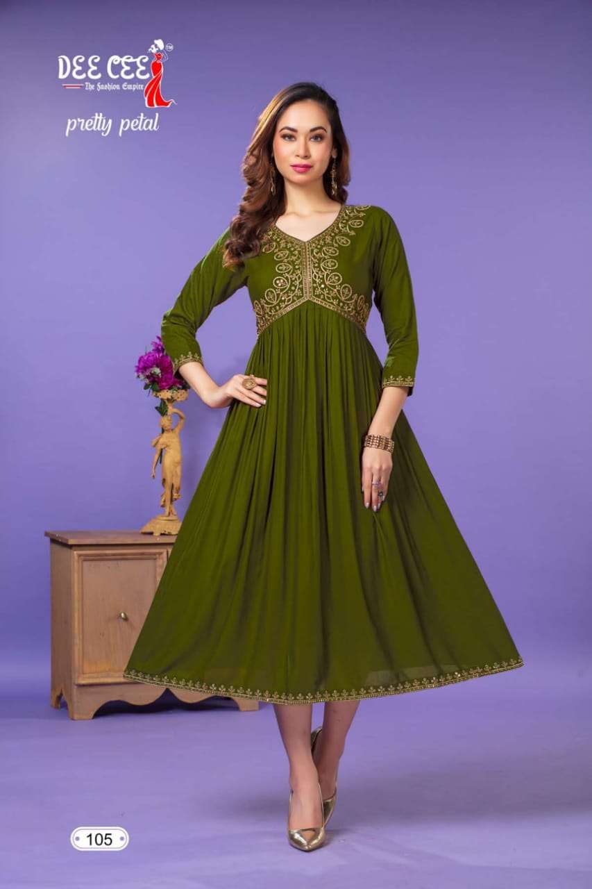 DEECEE PRETTY PETAL Kurti Wholesale catalog