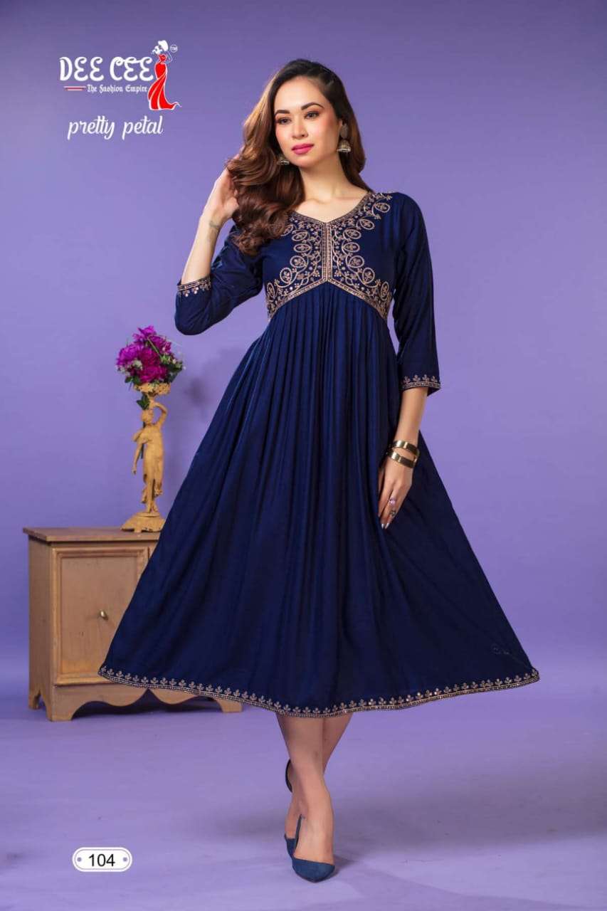 DEECEE PRETTY PETAL Kurti Wholesale catalog