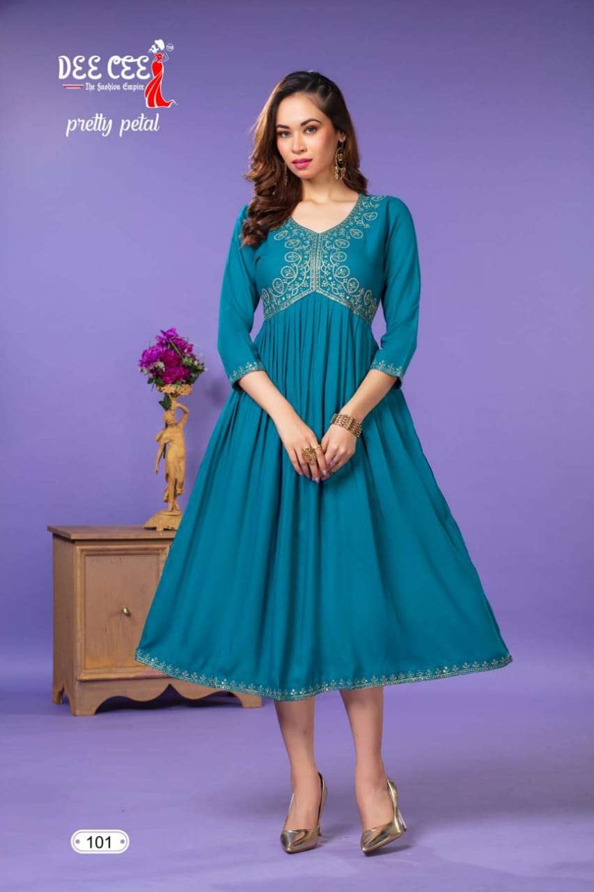 DEECEE PRETTY PETAL Kurti Wholesale catalog