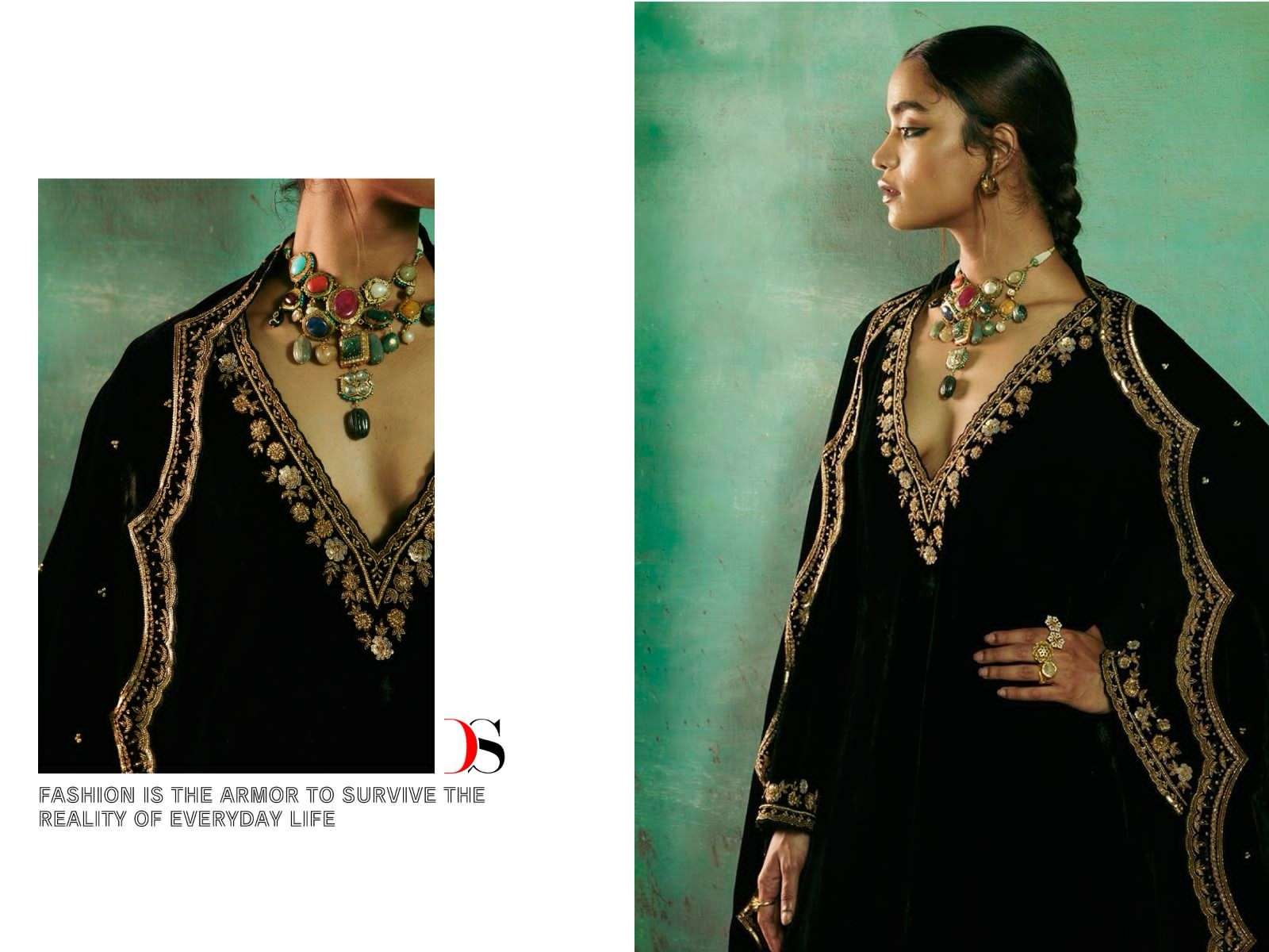 DEEPSY SUITS Firodus Velvet with heavy embroidery  Salwar Kameez Wholesale catalog