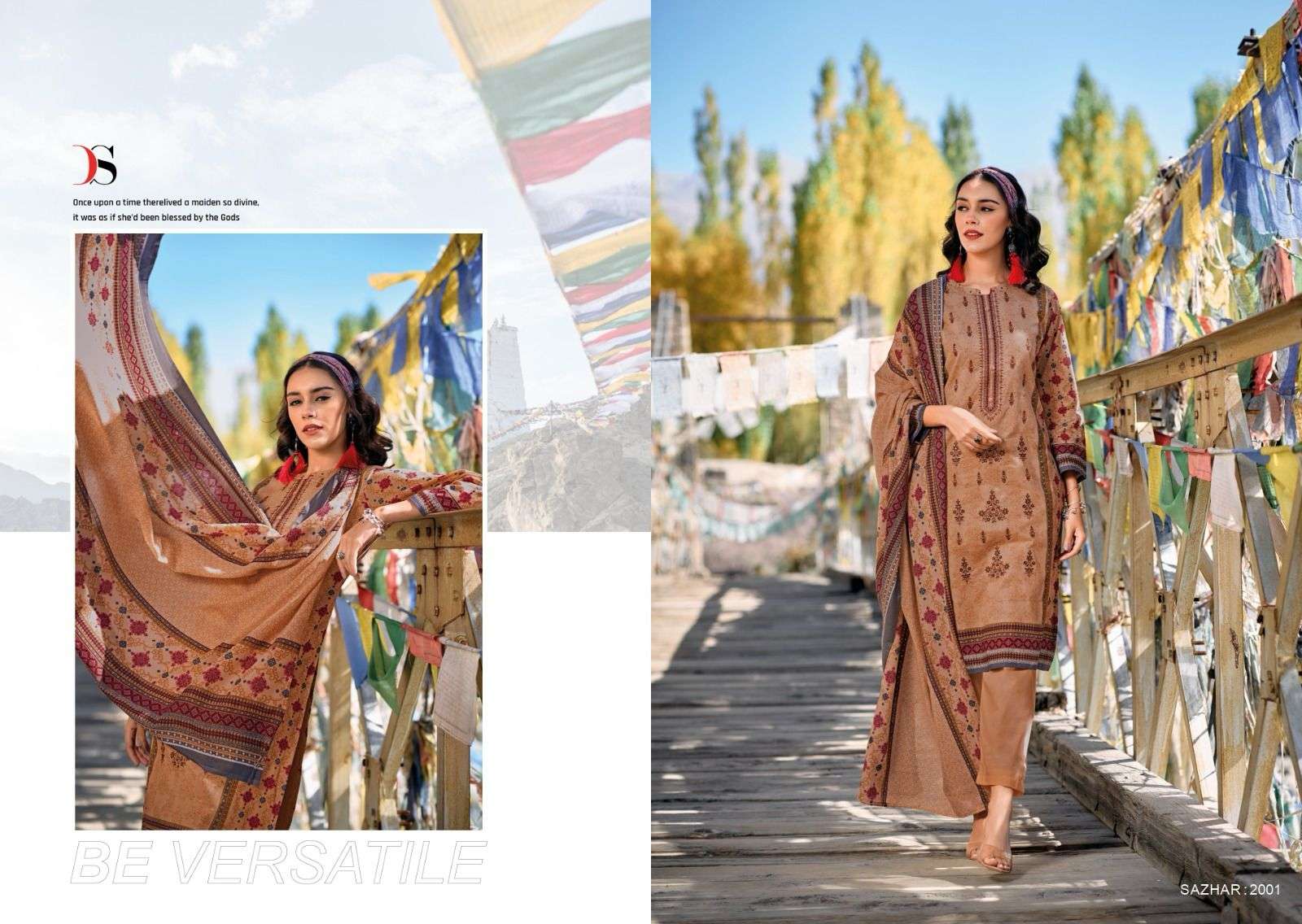 DEEPSY SUITS SHAZAR-2 Pure Pashmina with heavy  self embroidery  Salwar Kameez Wholesale catalog