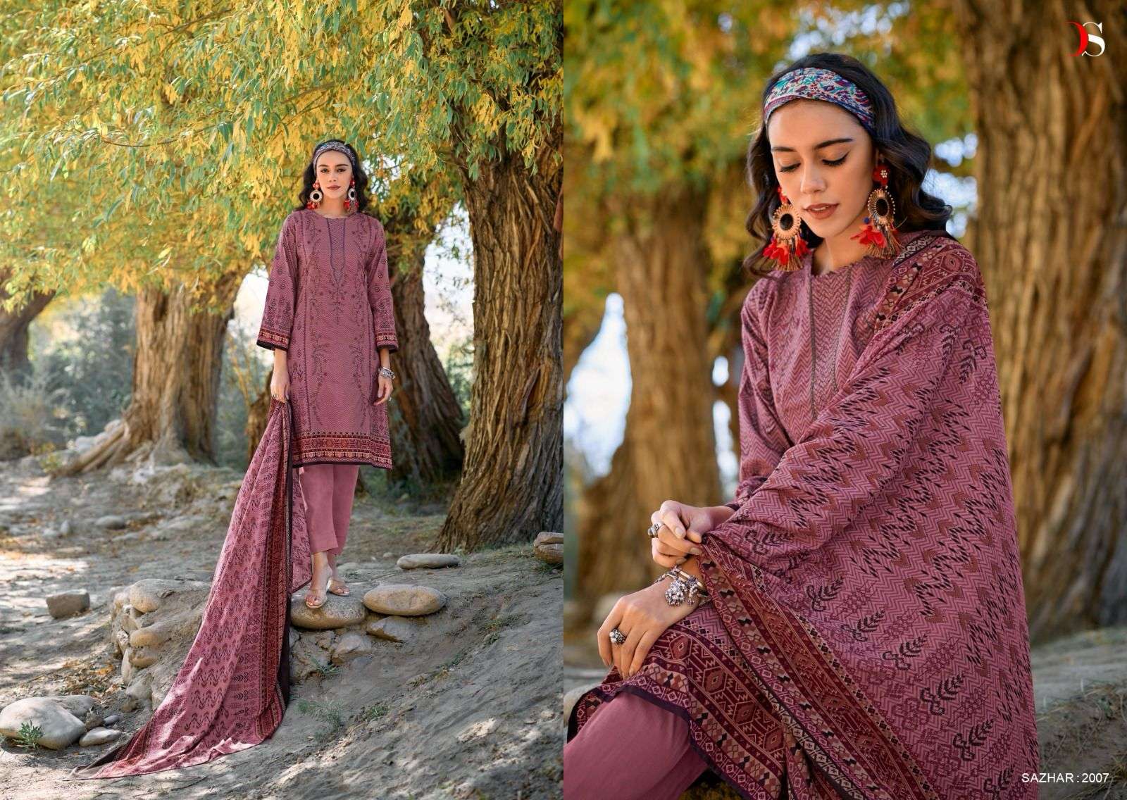 deepsy suits mariab m prints vol-2 3091-3100 series trendy designer  pakistani salwar suits catalogue