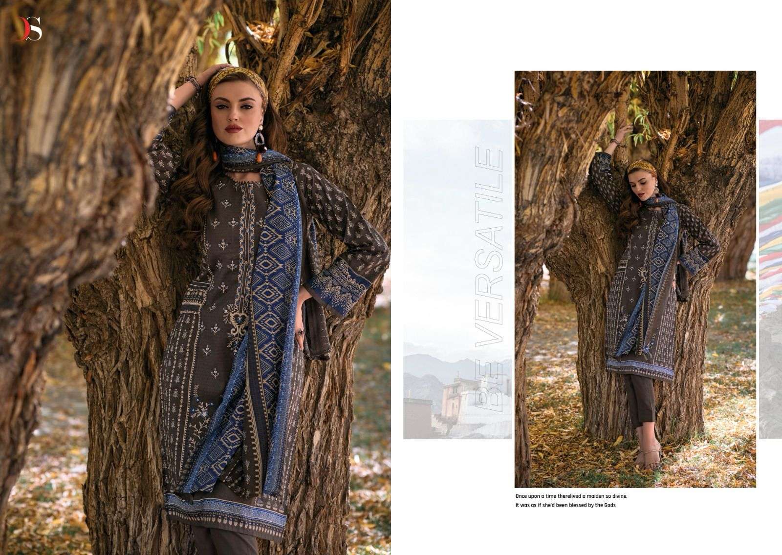DEEPSY SUITS SHAZAR-2 Pure Pashmina with heavy  self embroidery  Salwar Kameez Wholesale catalog