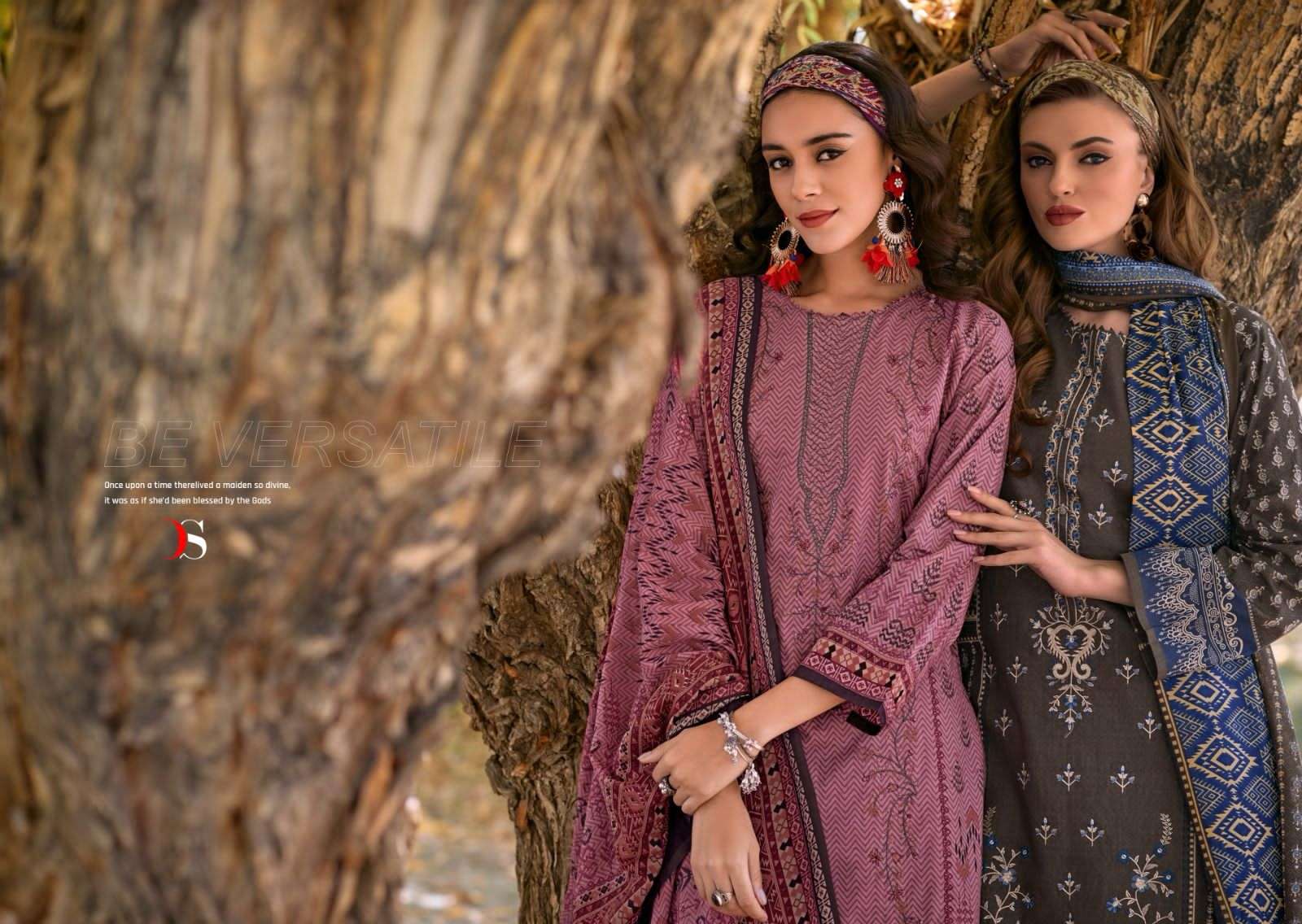 DEEPSY SUITS SHAZAR-2 Pure Pashmina with heavy  self embroidery  Salwar Kameez Wholesale catalog