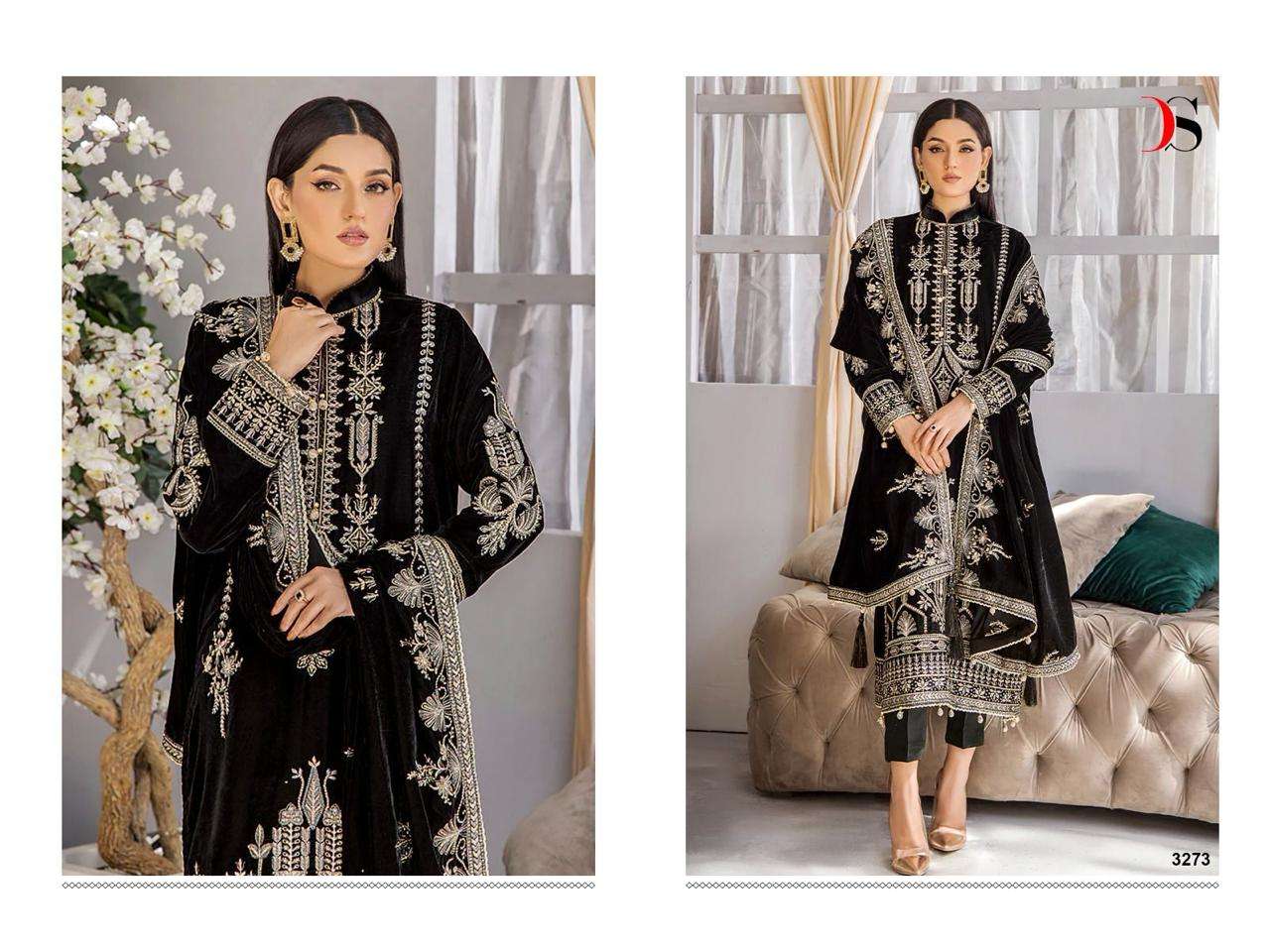 Deepsy Velvet 23 Vol 3 Pashmina Salwar Kameez Wholesale catalog