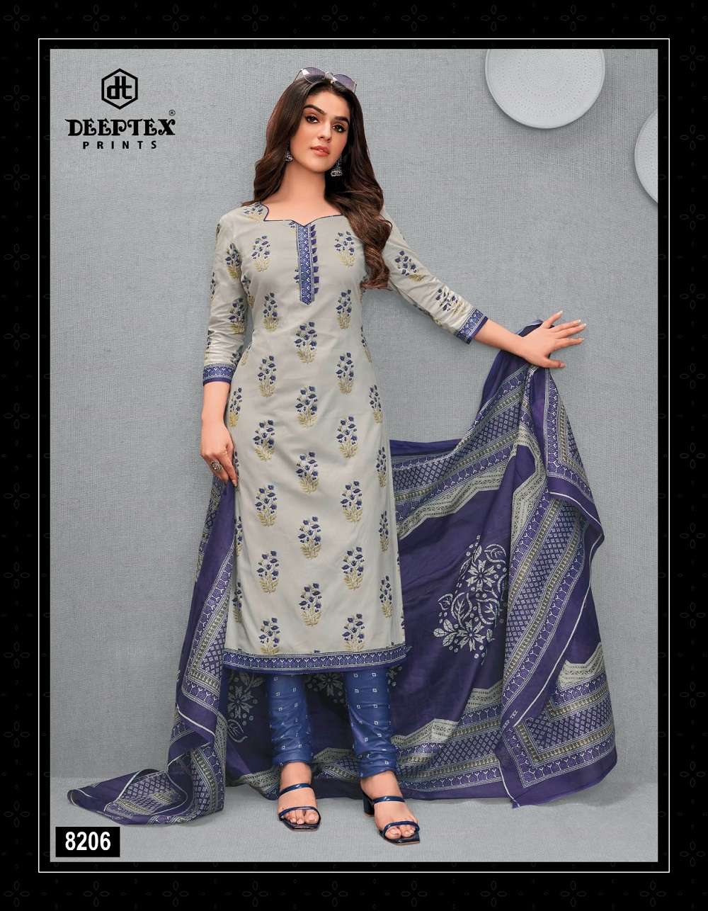 Deeptex Miss India Vol 82 Cotton Dress Material Wholesale catalog