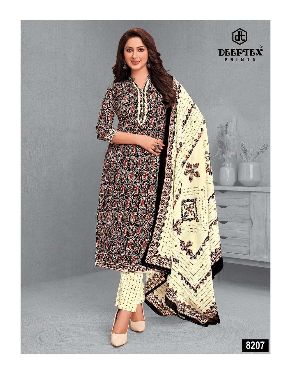 Deeptex Miss India Vol 82 Cotton Dress Material Wholesale catalog