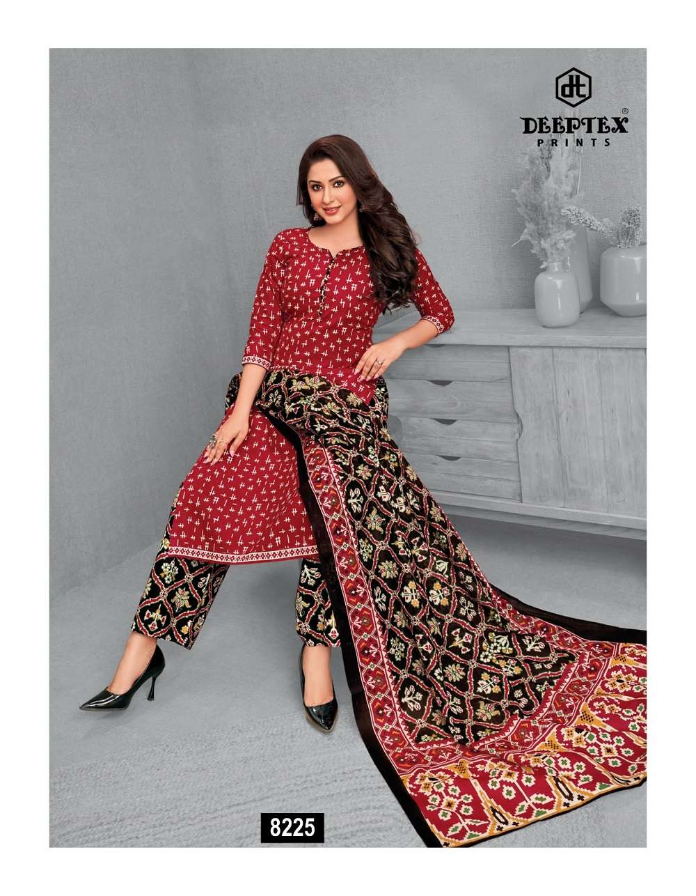 Deeptex Miss India Vol 82 Cotton Dress Material Wholesale catalog