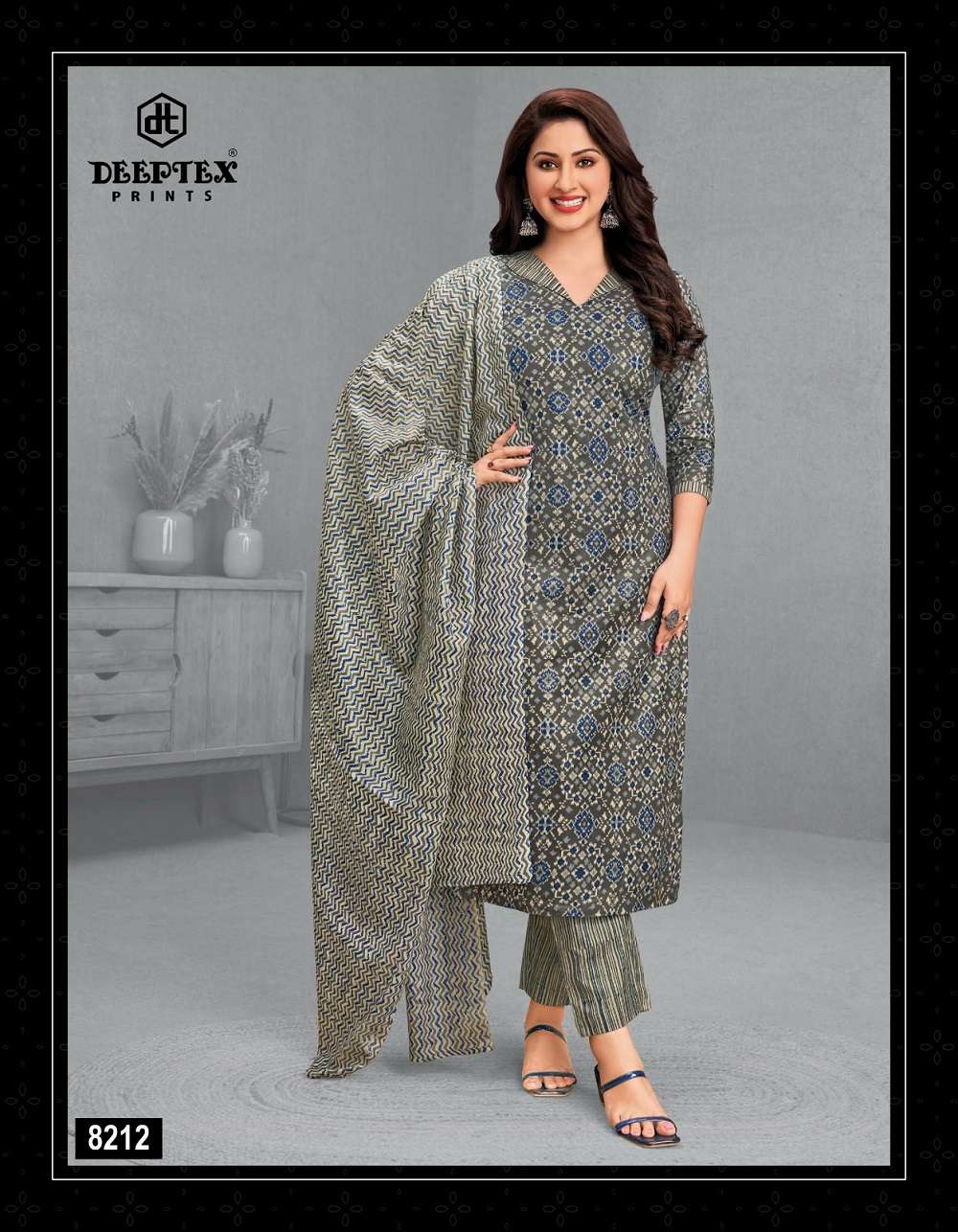 Deeptex Miss India Vol 82 Cotton Dress Material Wholesale catalog