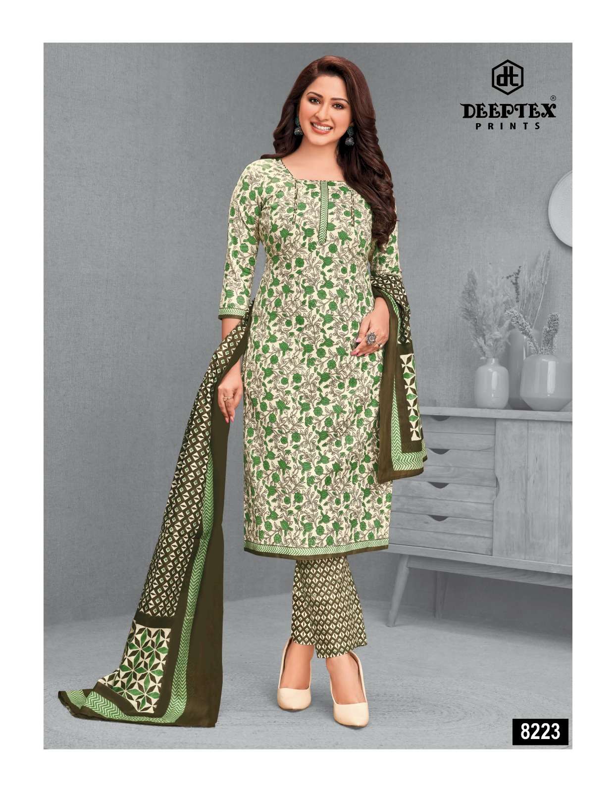 Deeptex Miss India Vol 82 Cotton Dress Material Wholesale catalog
