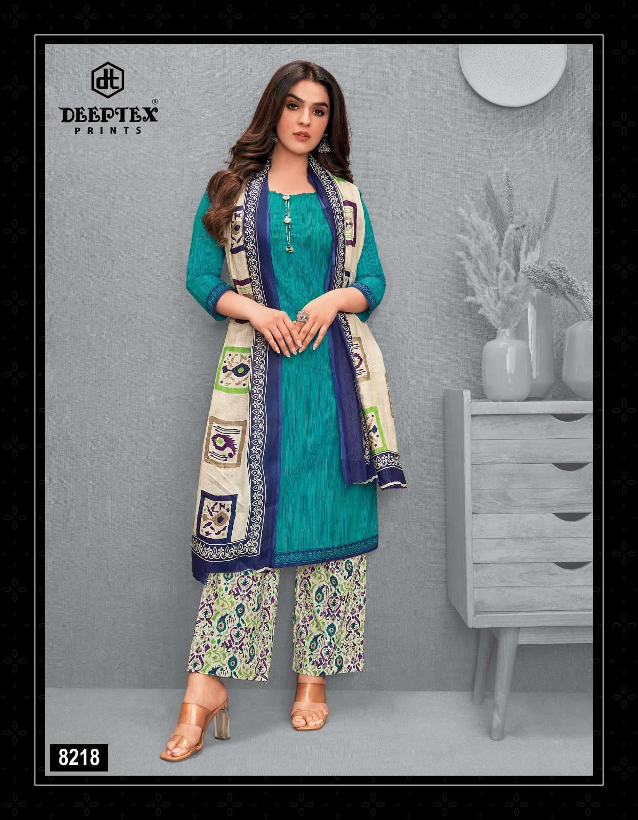 Deeptex Miss India Vol 82 Cotton Dress Material Wholesale catalog