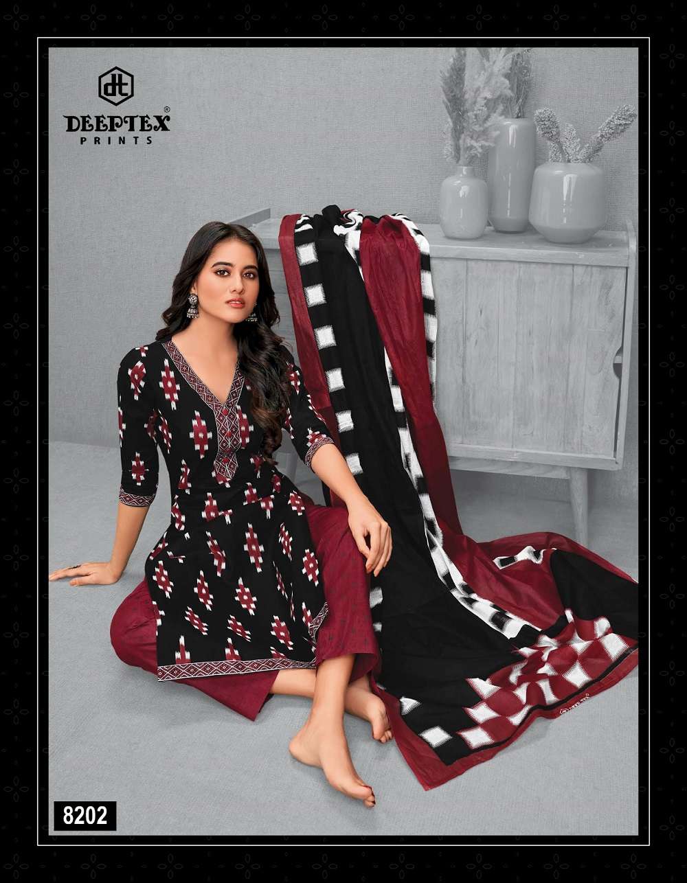Deeptex Miss India Vol 82 Cotton Dress Material Wholesale catalog